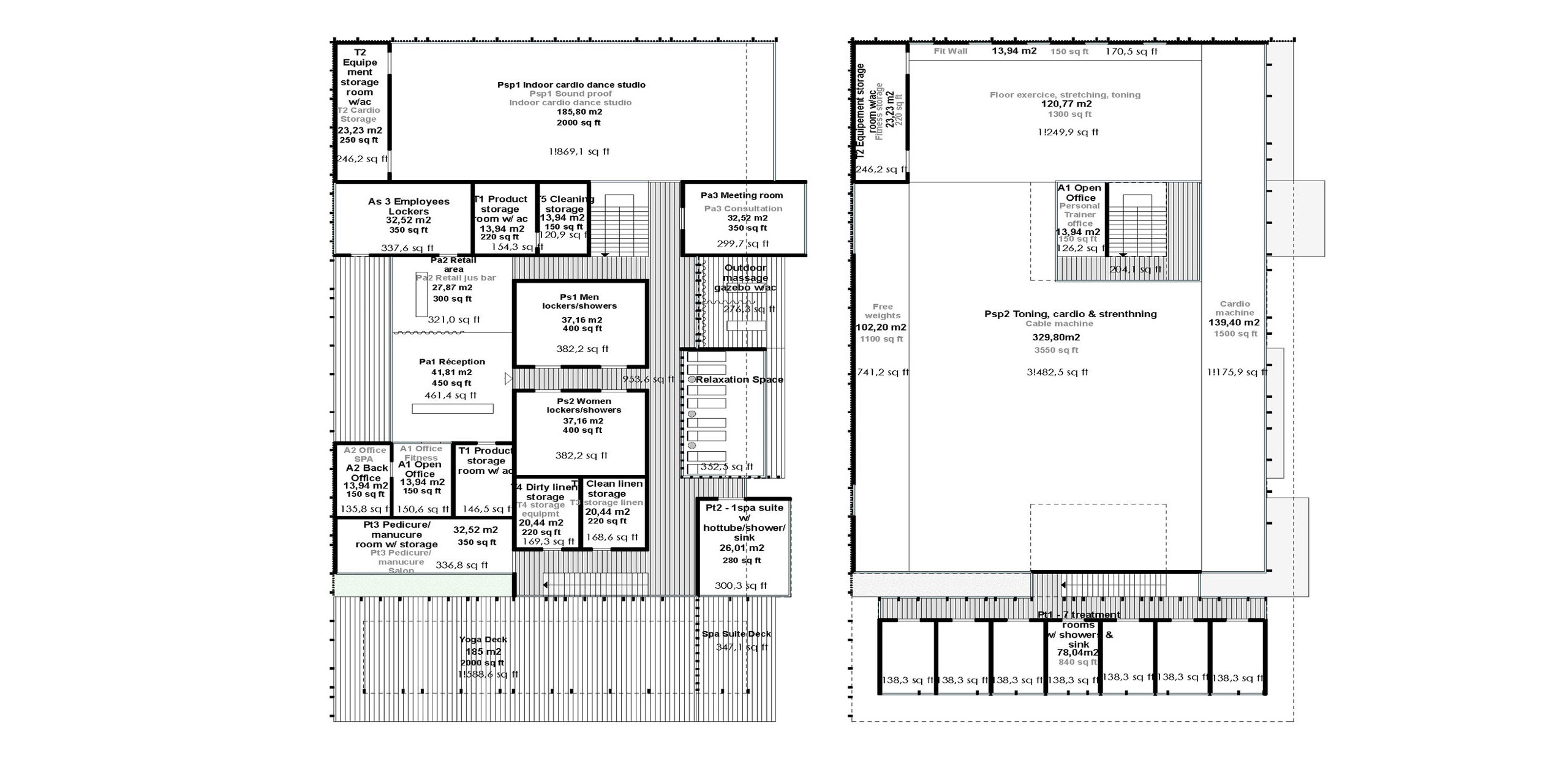 Centre de remise en forme • UNIC architecture - Architectes Marseille ...