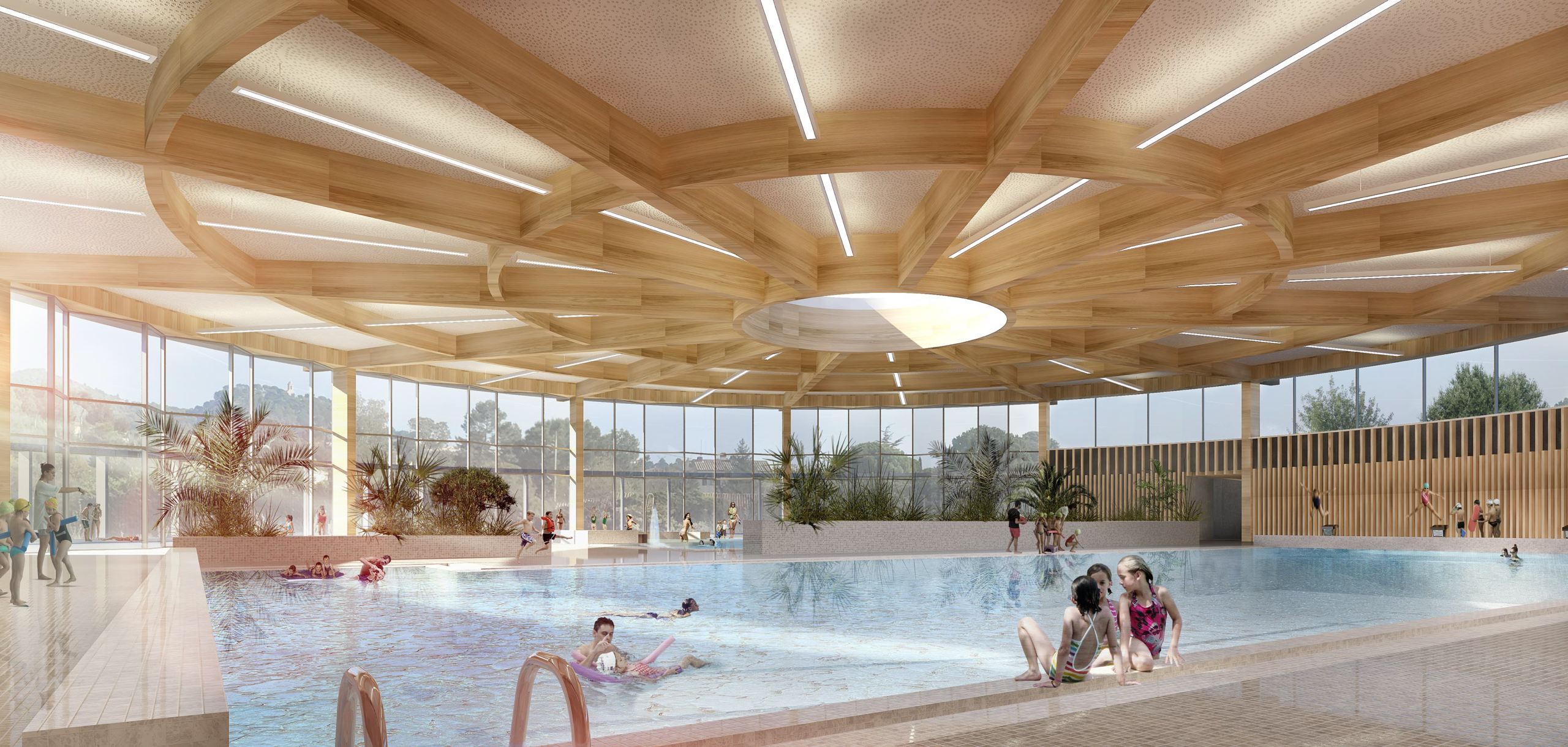 Centre aquatique de plan-de-Cuques • UNIC architecture - Architectes ...